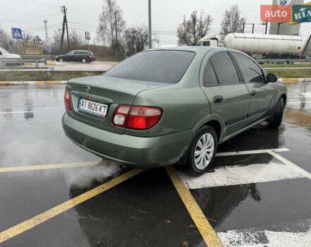 Зеленый Ниссан Альмера, объемом двигателя 1.5 л и пробегом 270 тыс. км за 3700 $, фото 4 на Automoto.ua