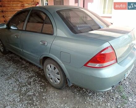 Зеленый Ниссан Альмера, объемом двигателя 1.6 л и пробегом 200 тыс. км за 4200 $, фото 2 на Automoto.ua