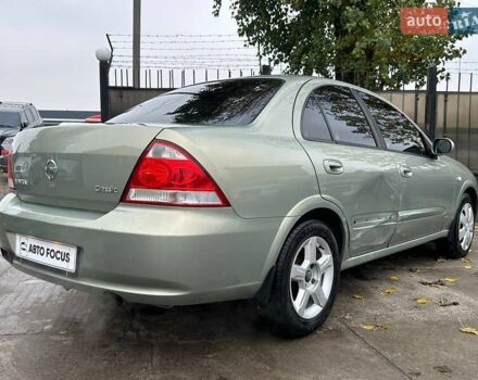 Зеленый Ниссан Альмера, объемом двигателя 1.6 л и пробегом 75 тыс. км за 4490 $, фото 4 на Automoto.ua