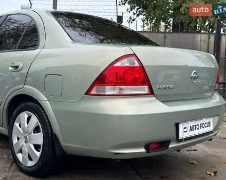 Зеленый Ниссан Альмера, объемом двигателя 1.6 л и пробегом 75 тыс. км за 4490 $, фото 7 на Automoto.ua