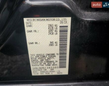 Черный Ниссан Альтима, объемом двигателя 2.49 л и пробегом 75 тыс. км за 2600 $, фото 11 на Automoto.ua