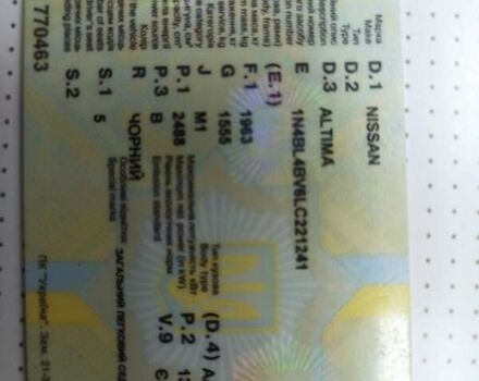 Черный Ниссан Альтима, объемом двигателя 2.49 л и пробегом 68 тыс. км за 15900 $, фото 20 на Automoto.ua