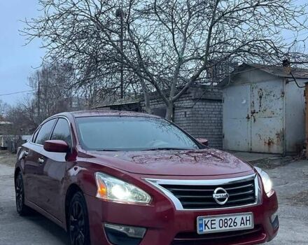 Красный Ниссан Альтима, объемом двигателя 2.49 л и пробегом 225 тыс. км за 8600 $, фото 2 на Automoto.ua