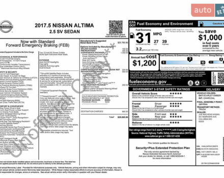 Красный Ниссан Альтима, объемом двигателя 2.49 л и пробегом 151 тыс. км за 11200 $, фото 19 на Automoto.ua