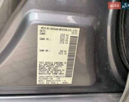 Серый Ниссан Альтима, объемом двигателя 2.49 л и пробегом 178 тыс. км за 7500 $, фото 24 на Automoto.ua