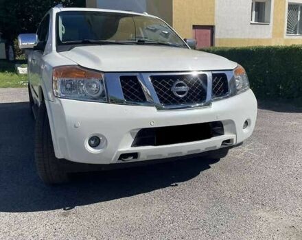 Белый Ниссан Армада, объемом двигателя 5.55 л и пробегом 245 тыс. км за 14500 $, фото 4 на Automoto.ua