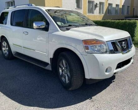 Белый Ниссан Армада, объемом двигателя 5.55 л и пробегом 245 тыс. км за 14500 $, фото 3 на Automoto.ua