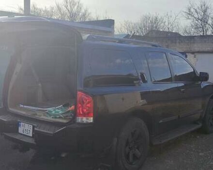 Черный Ниссан Армада, объемом двигателя 5.6 л и пробегом 300 тыс. км за 8500 $, фото 23 на Automoto.ua