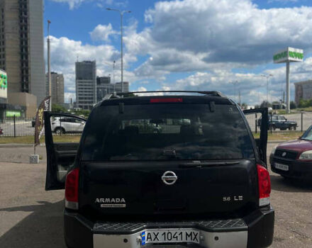 Чорний Ніссан Armada, об'ємом двигуна 5.6 л та пробігом 300 тис. км за 5100 $, фото 2 на Automoto.ua