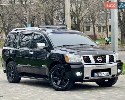 Черный Ниссан Армада, объемом двигателя 5.6 л и пробегом 267 тыс. км за 10999 $, фото 23 на Automoto.ua