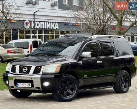 Черный Ниссан Армада, объемом двигателя 5.6 л и пробегом 267 тыс. км за 10999 $, фото 15 на Automoto.ua