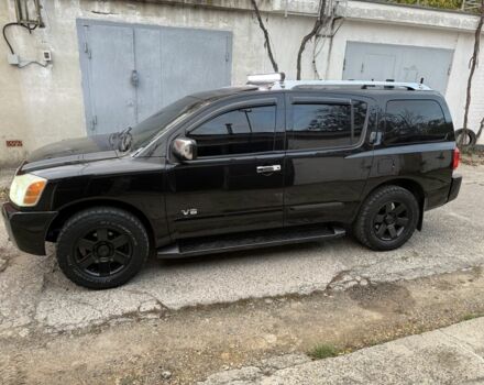 Ниссан Армада 2006 в Одессе на Automoto.ua Черный Ниссан Армада, объемом двигателя 5.6 л и пробегом 240 тыс. км за 13000 $, фото 1 на Automoto.ua