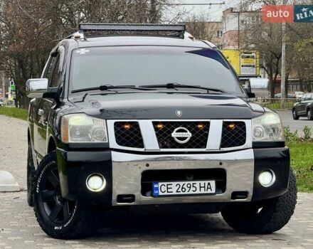 Черный Ниссан Армада, объемом двигателя 5.6 л и пробегом 267 тыс. км за 10999 $, фото 21 на Automoto.ua