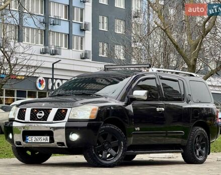 Черный Ниссан Армада, объемом двигателя 5.6 л и пробегом 267 тыс. км за 10999 $, фото 16 на Automoto.ua