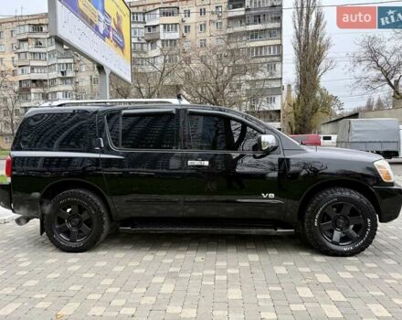 Черный Ниссан Армада, объемом двигателя 5.6 л и пробегом 267 тыс. км за 10999 $, фото 6 на Automoto.ua