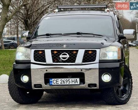 Черный Ниссан Армада, объемом двигателя 5.6 л и пробегом 267 тыс. км за 10999 $, фото 8 на Automoto.ua
