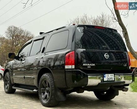 Черный Ниссан Армада, объемом двигателя 5.6 л и пробегом 267 тыс. км за 10999 $, фото 10 на Automoto.ua