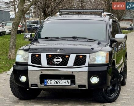 Черный Ниссан Армада, объемом двигателя 5.6 л и пробегом 267 тыс. км за 10999 $, фото 19 на Automoto.ua