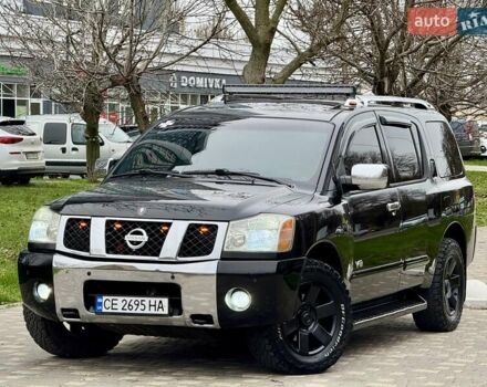 Черный Ниссан Армада, объемом двигателя 5.6 л и пробегом 267 тыс. км за 10999 $, фото 14 на Automoto.ua