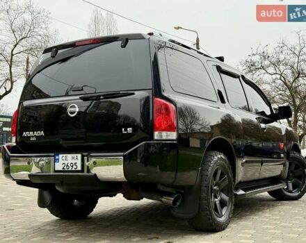 Черный Ниссан Армада, объемом двигателя 5.6 л и пробегом 267 тыс. км за 10999 $, фото 18 на Automoto.ua
