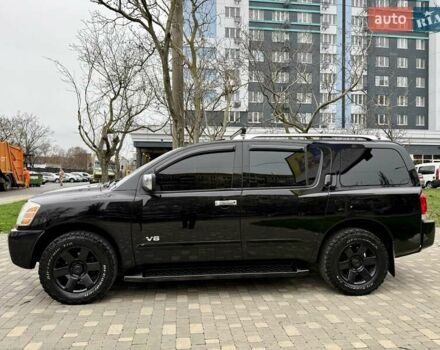 Черный Ниссан Армада, объемом двигателя 5.6 л и пробегом 267 тыс. км за 10999 $, фото 5 на Automoto.ua