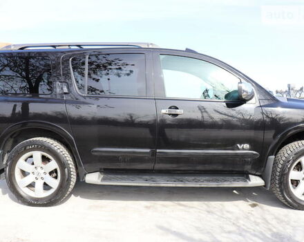 Черный Ниссан Армада, объемом двигателя 5.56 л и пробегом 191 тыс. км за 14999 $, фото 5 на Automoto.ua