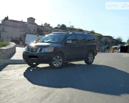 Черный Ниссан Армада, объемом двигателя 5.56 л и пробегом 191 тыс. км за 14999 $, фото 33 на Automoto.ua