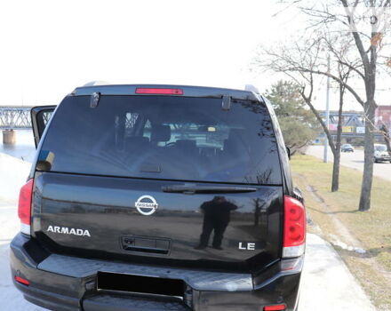 Черный Ниссан Армада, объемом двигателя 5.56 л и пробегом 191 тыс. км за 14999 $, фото 7 на Automoto.ua