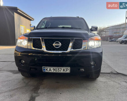 Чорний Ніссан Armada, об'ємом двигуна 5.55 л та пробігом 185 тис. км за 20000 $, фото 4 на Automoto.ua