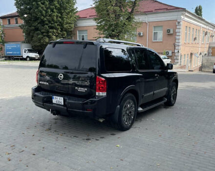 Черный Ниссан Армада, объемом двигателя 5.55 л и пробегом 230 тыс. км за 21500 $, фото 3 на Automoto.ua