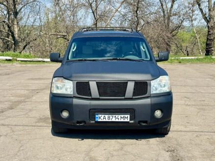 Ніссан Armada 2004 у Дружковке на Automoto.ua Чорний Ніссан Armada, об'ємом двигуна 5.6 л та пробігом 275 тис. км за 7500 $, фото 1 на Automoto.ua