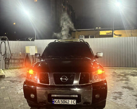 Черный Ниссан Армада, объемом двигателя 5.6 л и пробегом 241 тыс. км за 10000 $, фото 1 на Automoto.ua