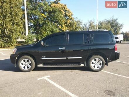Ніссан Armada 2006 у Запоріжжя на Automoto.ua Чорний Ніссан Armada, об'ємом двигуна 5.55 л та пробігом 350 тис. км за 11500 $, фото 1 на Automoto.ua