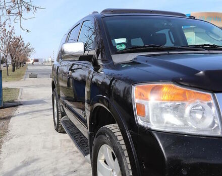 Черный Ниссан Армада, объемом двигателя 5.56 л и пробегом 191 тыс. км за 14999 $, фото 1 на Automoto.ua