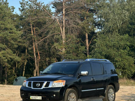 Ніссан Armada 2015 у Києві на Automoto.ua Чорний Ніссан Armada, об'ємом двигуна 5.55 л та пробігом 87 тис. км за 18750 $, фото 1 на Automoto.ua