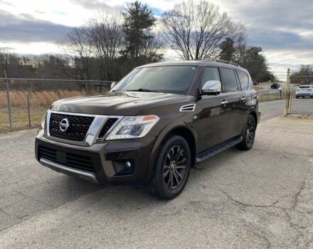 Коричневый Ниссан Армада, объемом двигателя 5.6 л и пробегом 49 тыс. км за 13200 $, фото 1 на Automoto.ua