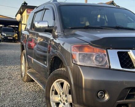 Серый Ниссан Армада, объемом двигателя 5.55 л и пробегом 135 тыс. км за 18450 $, фото 2 на Automoto.ua