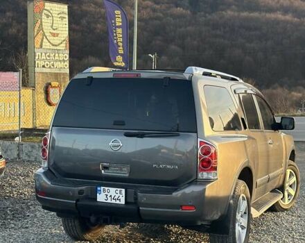 Серый Ниссан Армада, объемом двигателя 5.55 л и пробегом 135 тыс. км за 18450 $, фото 6 на Automoto.ua