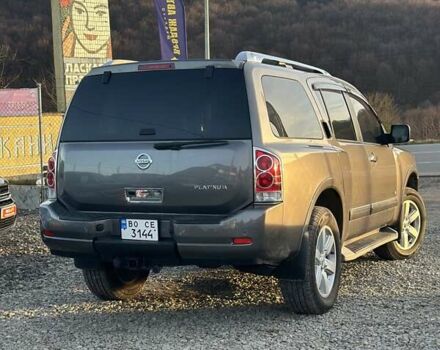 Серый Ниссан Армада, объемом двигателя 5.55 л и пробегом 135 тыс. км за 18450 $, фото 7 на Automoto.ua