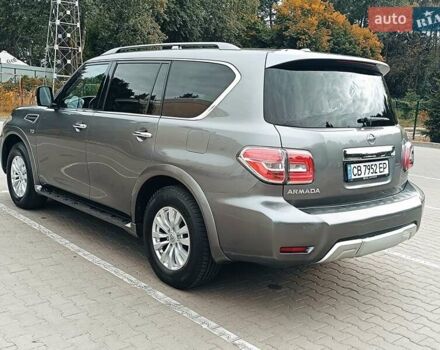 Серый Ниссан Армада, объемом двигателя 5.6 л и пробегом 172 тыс. км за 18800 $, фото 19 на Automoto.ua
