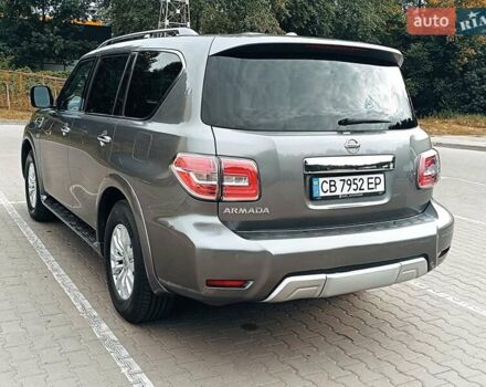 Серый Ниссан Армада, объемом двигателя 5.6 л и пробегом 172 тыс. км за 18800 $, фото 21 на Automoto.ua