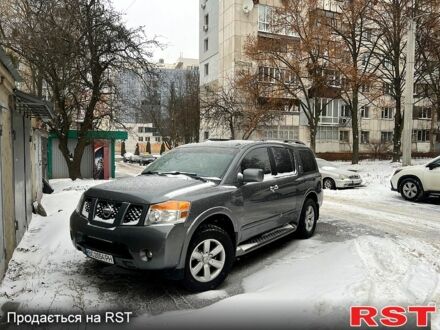 Сірий Ніссан Armada, об'ємом двигуна 5.6 л та пробігом 160 тис. км за 21750 $, фото 1 на Automoto.ua