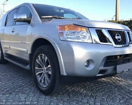 Серый Ниссан Армада, объемом двигателя 5.6 л и пробегом 232 тыс. км за 15500 $, фото 1 на Automoto.ua