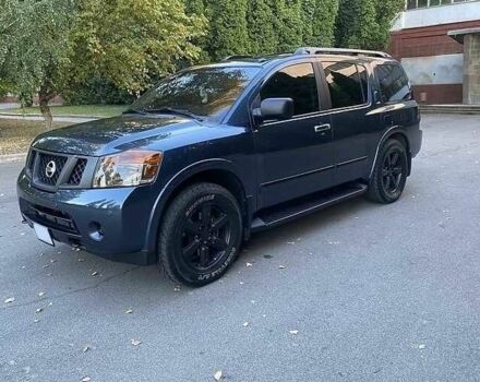 Синий Ниссан Армада, объемом двигателя 5.55 л и пробегом 126 тыс. км за 310 $, фото 2 на Automoto.ua
