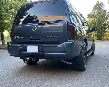 Синий Ниссан Армада, объемом двигателя 5.55 л и пробегом 126 тыс. км за 310 $, фото 3 на Automoto.ua