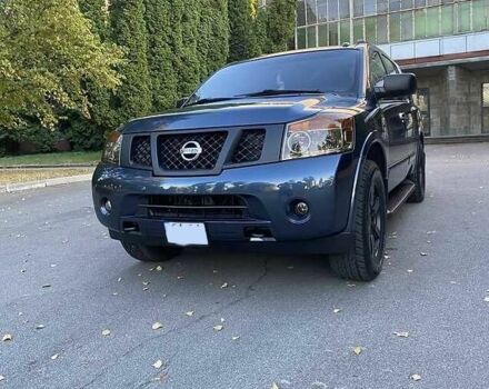Синий Ниссан Армада, объемом двигателя 5.55 л и пробегом 126 тыс. км за 310 $, фото 1 на Automoto.ua
