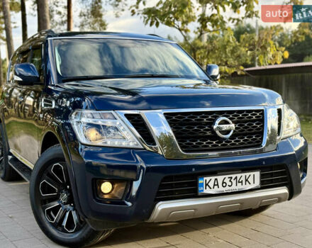 Синий Ниссан Армада, объемом двигателя 5.6 л и пробегом 85 тыс. км за 35500 $, фото 12 на Automoto.ua