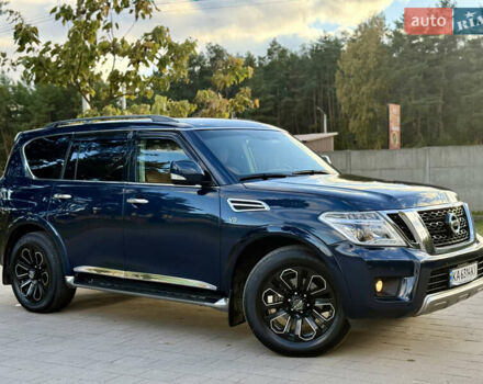 Синий Ниссан Армада, объемом двигателя 5.6 л и пробегом 85 тыс. км за 35500 $, фото 10 на Automoto.ua