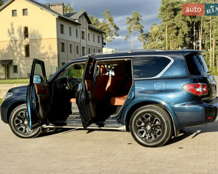 Синий Ниссан Армада, объемом двигателя 5.6 л и пробегом 85 тыс. км за 35500 $, фото 9 на Automoto.ua