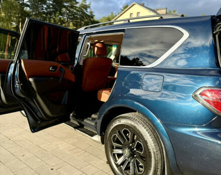 Синий Ниссан Армада, объемом двигателя 5.6 л и пробегом 85 тыс. км за 35500 $, фото 20 на Automoto.ua